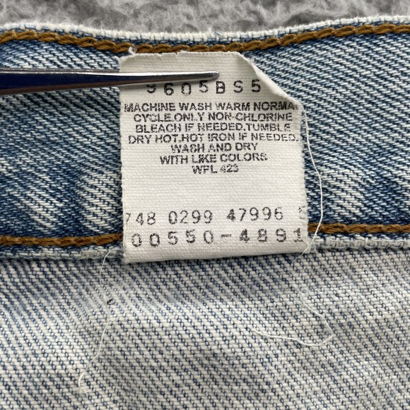 Vintage Levi's 550 Jeans Men's 32x32* Y2k Streetwear Denim 90's Classic Workwear - Picture 8 of 13